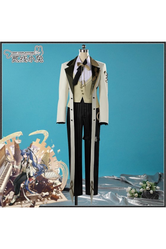 2XXT Cosplay Arknights Fang the Fire-Sharpened A Pure Pianissimo Outfit Cosplay Costume